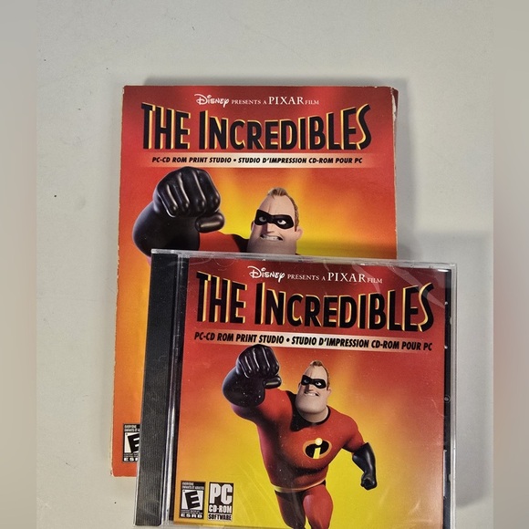 Disney Other - The Incredibles PC-CD Rom Print Studio